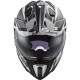 Κράνος LS2 Explorer MX701 Alter λευκό μαύρο ματ Κράνος LS2 Explorer MX701 Alter λευκό μαύρο ματ