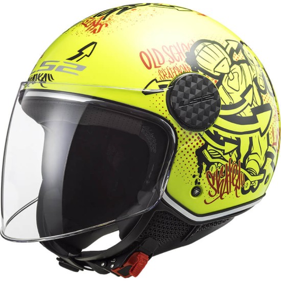 Κράνος LS2 Sphere Lux OF558 Skater neon κίτρινο Κράνος LS2 Sphere Lux OF558 Skater neon κίτρινο