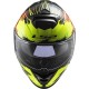 Κράνος LS2 Storm FF800 Drop μαύρο κίτρινο κόκκινο Κράνος LS2 Storm FF800 Drop μαύρο κίτρινο κόκκινο