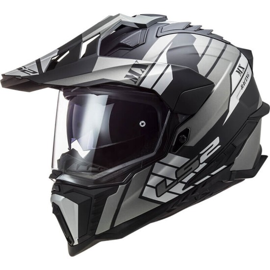 Κράνος LS2 Explorer MX701 Atlantis τιτάνιο ματ Κράνος LS2 Explorer MX701 Atlantis τιτάνιο ματ