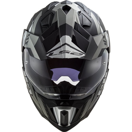 Κράνος LS2 Explorer MX701 Atlantis τιτάνιο ματ Κράνος LS2 Explorer MX701 Atlantis τιτάνιο ματ