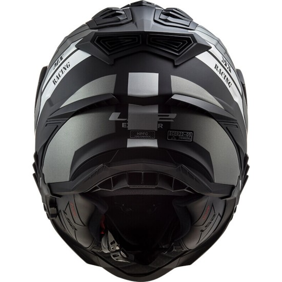 Κράνος LS2 Explorer MX701 Atlantis τιτάνιο ματ Κράνος LS2 Explorer MX701 Atlantis τιτάνιο ματ