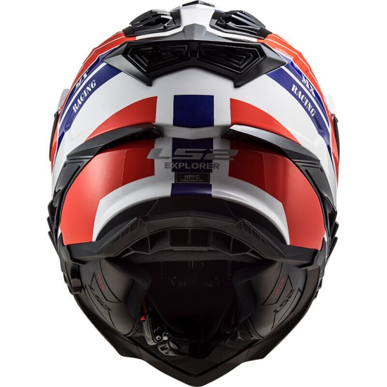 Κράνος LS2 Explorer MX701 Atlantis λευκό κόκκινο μπλε Κράνος LS2 Explorer MX701 Atlantis λευκό κόκκινο μπλε