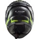 Κράνος LS2 Challenger Carbon FF327 C Flames λευκό-neon κίτρινο