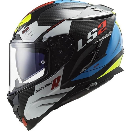 Κράνος LS2 Challenger Carbon FF327 C Sporty λευκό Κράνος LS2 Challenger Carbon FF327 C Sporty λευκό
