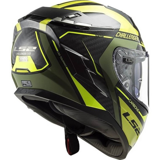 Κράνος LS2 Challenger Carbon FF327 C Thorn χακί Κράνος LS2 Challenger Carbon FF327 C Thorn χακί