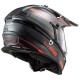 Κράνος LS2 Dual Sport MX436 Pioneer-EVO Knight τιτάνιο fluo πορτοκαλί Κράνος LS2 Dual Sport MX436 Pioneer-EVO Knight τιτάνιο fluo πορτοκαλί