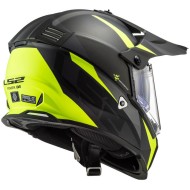 Κράνος LS2 Dual Sport  MX436 Pioneer-EVO Router μαύρο neon κίτρινο ματ