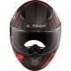 Κράνος LS2 Rapid FF353 Raven μαύρο κόκκινο ματ Κράνος LS2 Rapid FF353 Raven μαύρο κόκκινο ματ