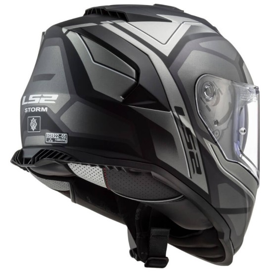 Κράνος LS2 Storm FF800 Faster τιτάνιο ματ Κράνος LS2 Storm FF800 Faster τιτάνιο ματ
