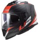 Κράνος LS2 Storm FF800 Nerve μαύρο κόκκινο ματ Κράνος LS2 Storm FF800 Nerve μαύρο κόκκινο ματ