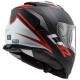 Κράνος LS2 Storm FF800 Nerve μαύρο κόκκινο ματ Κράνος LS2 Storm FF800 Nerve μαύρο κόκκινο ματ