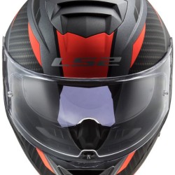 Κράνος LS2 Storm FF800 Racer τιτάνιο fluo πορτοκαλί ματ