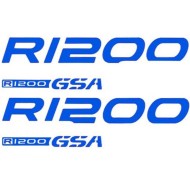 Σετ αυτοκόλλητα BMW R 1200 GS Adv. -13 μπλε