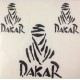 Αυτοκόλλητα Dakar Sticker I μαύρο ματ Αυτοκόλλητα Dakar Sticker I μαύρο ματ