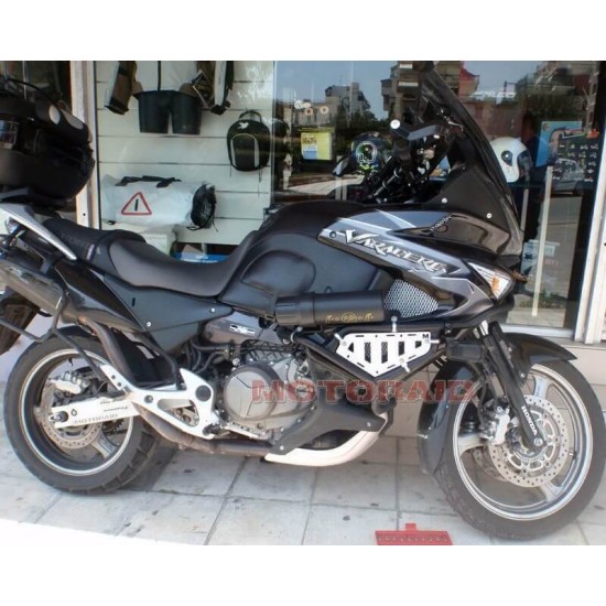 Βάσεις αξεσουάρ σε κάγκελα GIVI/Kappa Honda XL 1000V Varadero 07- ασημί Βάσεις αξεσουάρ σε κάγκελα GIVI/Kappa Honda XL 1000V Varadero 07- ασημί