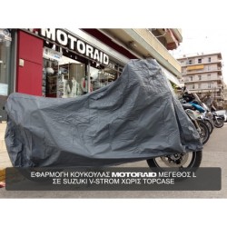 Κουκούλα μοτοσυκλέτας/scooter αδιάβροχη MotoRAID με τρύπα Large 243 x 92 x 122 εκ.