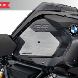 Πλαϊνά προστατευτικά ντεποζίτου έλξης One Design HDR BMW R 1200 GS Adv. LC 14- διάφανα