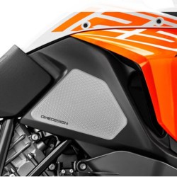 Πλαϊνά προστατευτικά ντεποζίτου έλξης One Design HDR KTM 1050-1090 Adventure/R διάφανα
