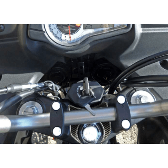 Κάλυμμα πλάκας τιμονιού One Design Suzuki DL 650-1000 V-Strom 12-14 carbon look