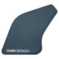 Πλαϊνά προστατευτικά ντεποζίτου έλξης One Design HDR Yamaha MT-07 21- μαύρα