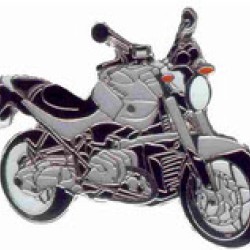 Pin (καρφίτσα) BMW R 1200 R γκρι (μπρελόκ)