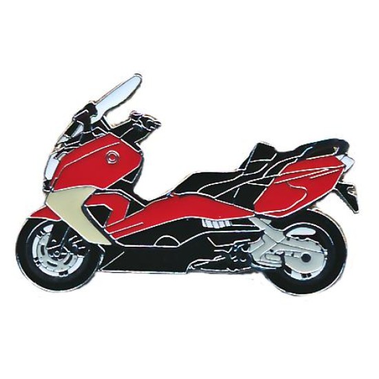 Pin (καρφίτσα) BMW C 650 GT κόκκινο (μπρελόκ)