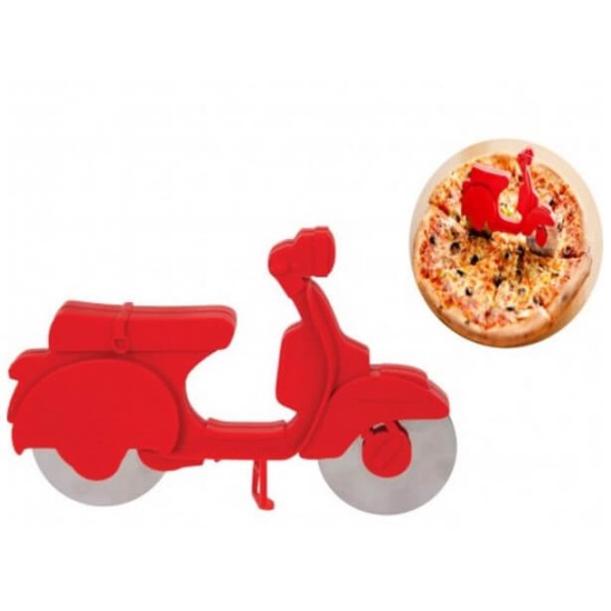 Κόφτης pizza scooter κόκκινος