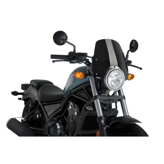 Ζελατίνα Puig Naked New Generation Sport Honda CMX 500 Rebel μαύρη Ζελατίνα Puig Naked New Generation Sport Honda CMX 500 Rebel μαύρη