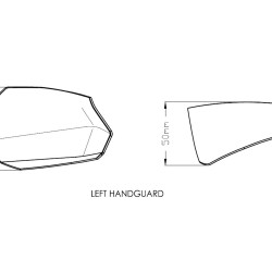 Χούφτες Puig Kymco DT X360 διάφανες