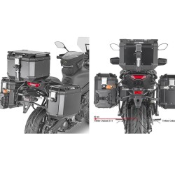 Βάσεις πλαϊνών βαλιτσών GIVI Trekker Outback One Fit Yamaha Tracer 9/GT