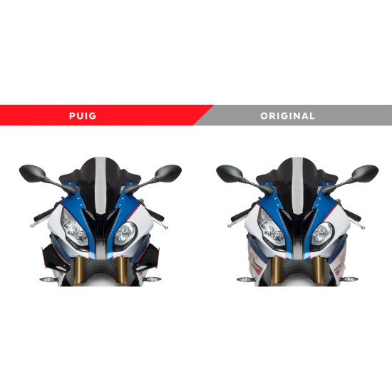 Φτεράκια κάθετης δύναμης Puig BMW S 1000 RR 15-18 κόκκινα