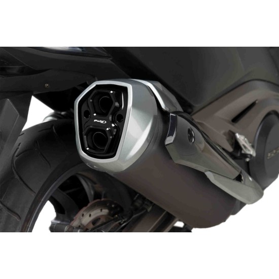 Τάπα εξάτμισης Puig Kymco AK-550 μαύρη Τάπα εξάτμισης Puig Kymco AK-550 μαύρη