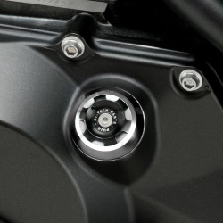 Τάπα λαδιού Puig Track Aprilia Tuono /V4 R 1000 06-16 ασημί