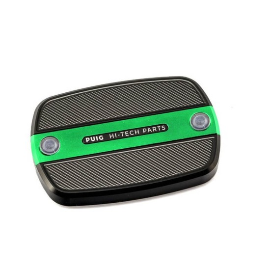 Καπάκι δοχείου υγρών εμπρός φρένου Puig Yamaha T-Max 530 πράσινο Καπάκι δοχείου υγρών εμπρός φρένου Puig Yamaha T-Max 530 πράσινο