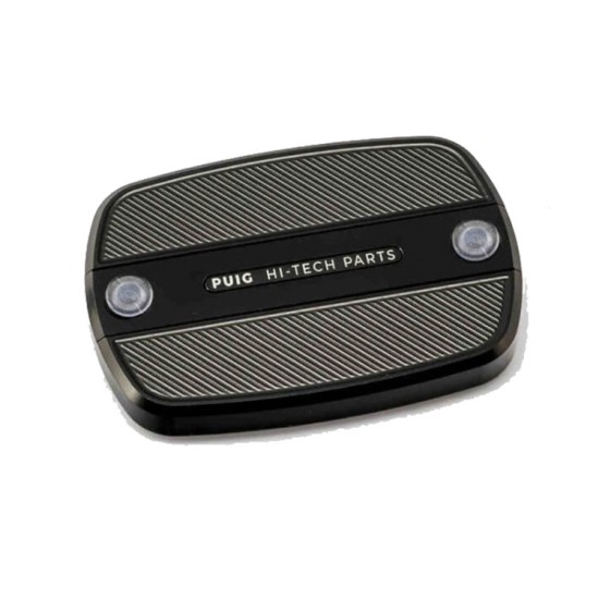 Καπάκι δοχείου υγρών εμπρός φρένου Puig Yamaha T-Max 530 μαύρο Καπάκι δοχείου υγρών εμπρός φρένου Puig Yamaha T-Max 530 μαύρο