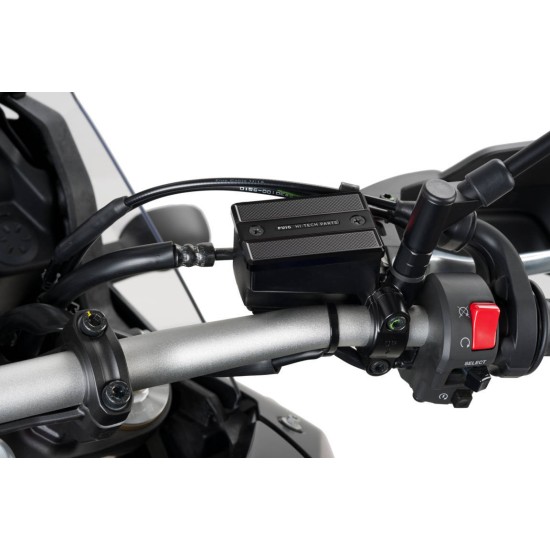Καπάκι δοχείου υγρών εμπρός φρένου Puig Yamaha Tenere 700 ασημί Καπάκι δοχείου υγρών εμπρός φρένου Puig Yamaha Tenere 700 ασημί