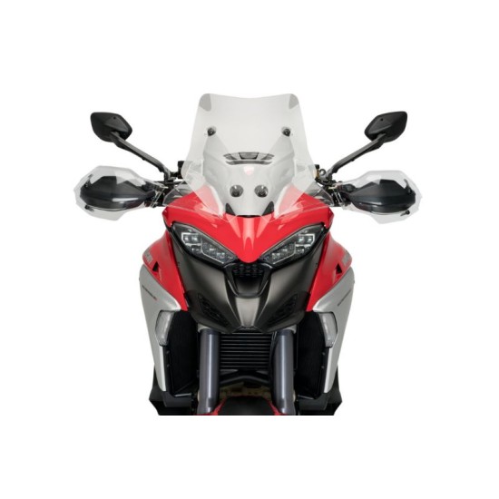 Επεκτάσεις εργοστασιακών χουφτών Puig Ducati Multistrada V4/S/S Sport διάφανες Επεκτάσεις εργοστασιακών χουφτών Puig Ducati Multistrada V4/S/S Sport διάφανες