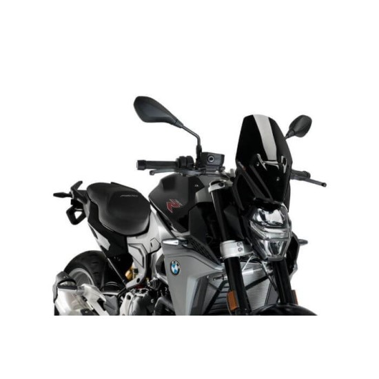 Ζελατίνα PUIG Naked New Generation Sport BMW F 900 R μαύρη (OEM BMW βάση στήριξης) Ζελατίνα PUIG Naked New Generation Sport BMW F 900 R μαύρη (OEM BMW βάση στήριξης)