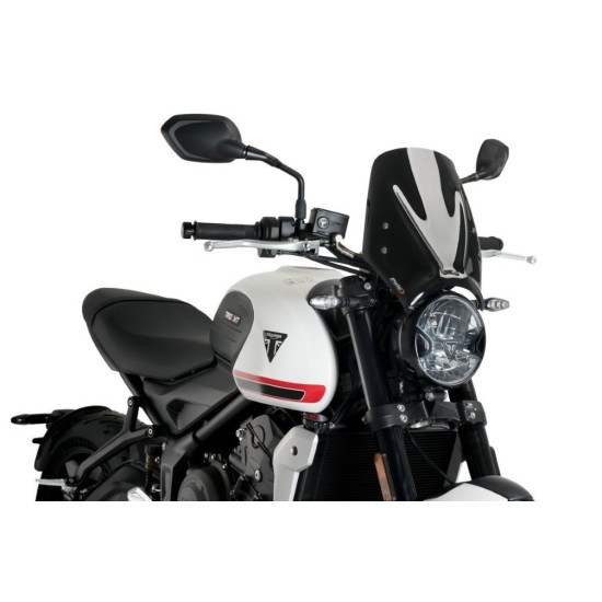Ζελατίνα PUIG Naked New Generation Sport Triumph Trident 660 μαύρη Ζελατίνα PUIG Naked New Generation Sport Triumph Trident 660 μαύρη