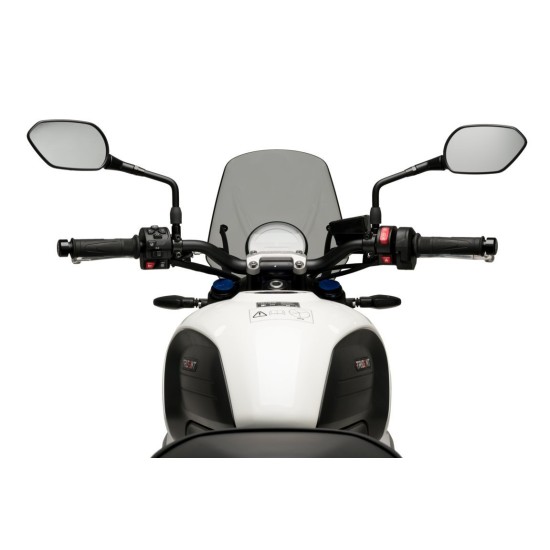 Ζελατίνα PUIG Naked New Generation Sport Triumph Trident 660 μαύρη Ζελατίνα PUIG Naked New Generation Sport Triumph Trident 660 μαύρη