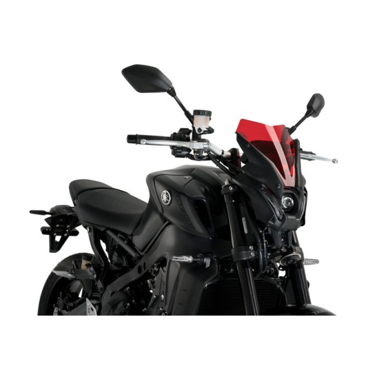 Ζελατίνα PUIG Naked New Generation Sport Yamaha MT-09/SP 21- κόκκινη