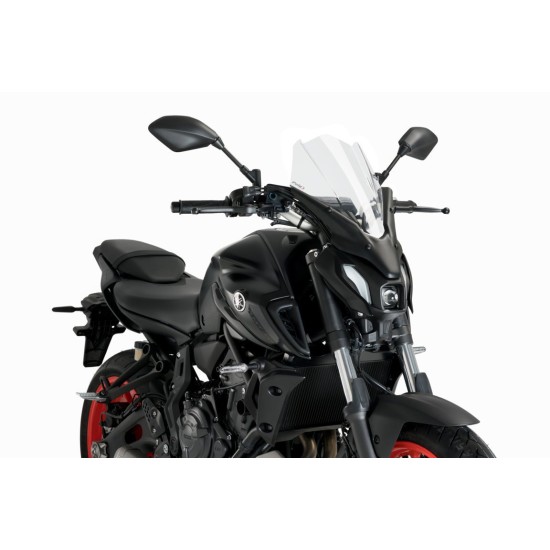 Ζελατίνα PUIG New Generation Touring Yamaha MT-07 21- διάφανη Ζελατίνα PUIG New Generation Touring Yamaha MT-07 21- διάφανη