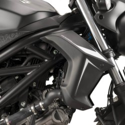 Πλαϊνά καλύμματα ψυγείου Puig Suzuki SV 650 16- μαύρα ματ