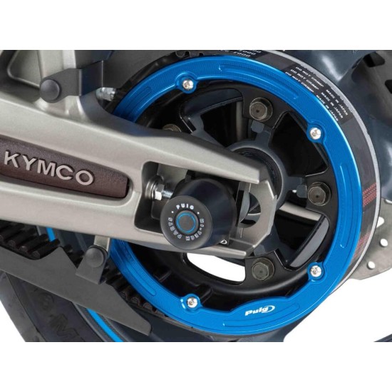 Καπάκι τροχαλίας ιμάντα Puig Kymco AK-550 μπλε