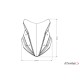 Ζελατίνα Puig Sport Honda NC 750 X 21- ελαφρώς φιμέ Ζελατίνα Puig Sport Honda NC 750 X 21- ελαφρώς φιμέ