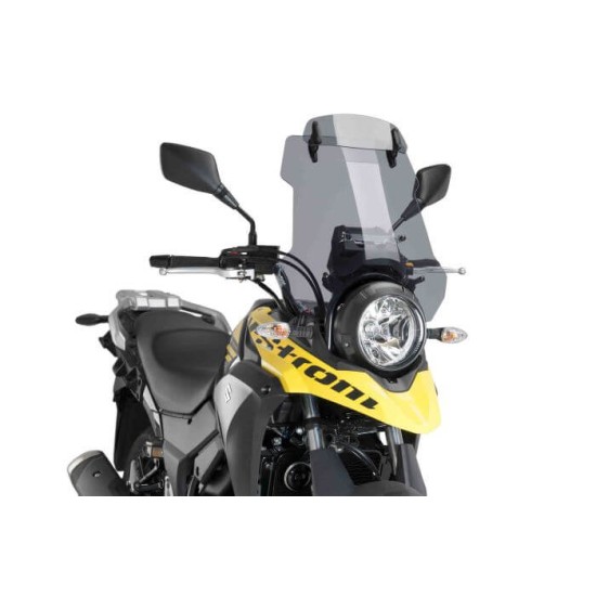 Ζελατίνα Puig Touring με σπόιλερ Suzuki DL 250 V-Strom ελαφρώς φιμέ