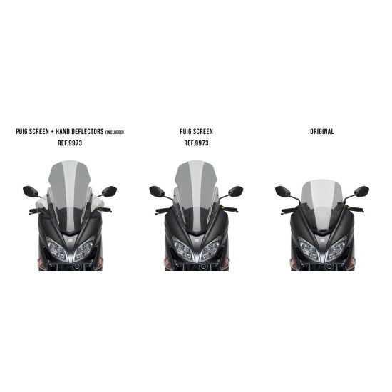 Ζελατίνα Puig V-Tech Line Touring Suzuki Burgman 400 17- ελαφρώς φιμέ