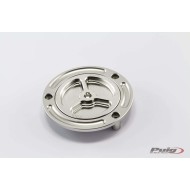 Τάπα ντεποζίτου αγωνιστικού τύπου Puig Suzuki SV650 ABS/X 16- ασημί