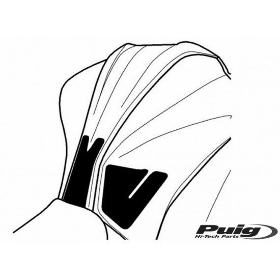 Tankpad Puig Carbon Look Kawasaki Z 1000 14-